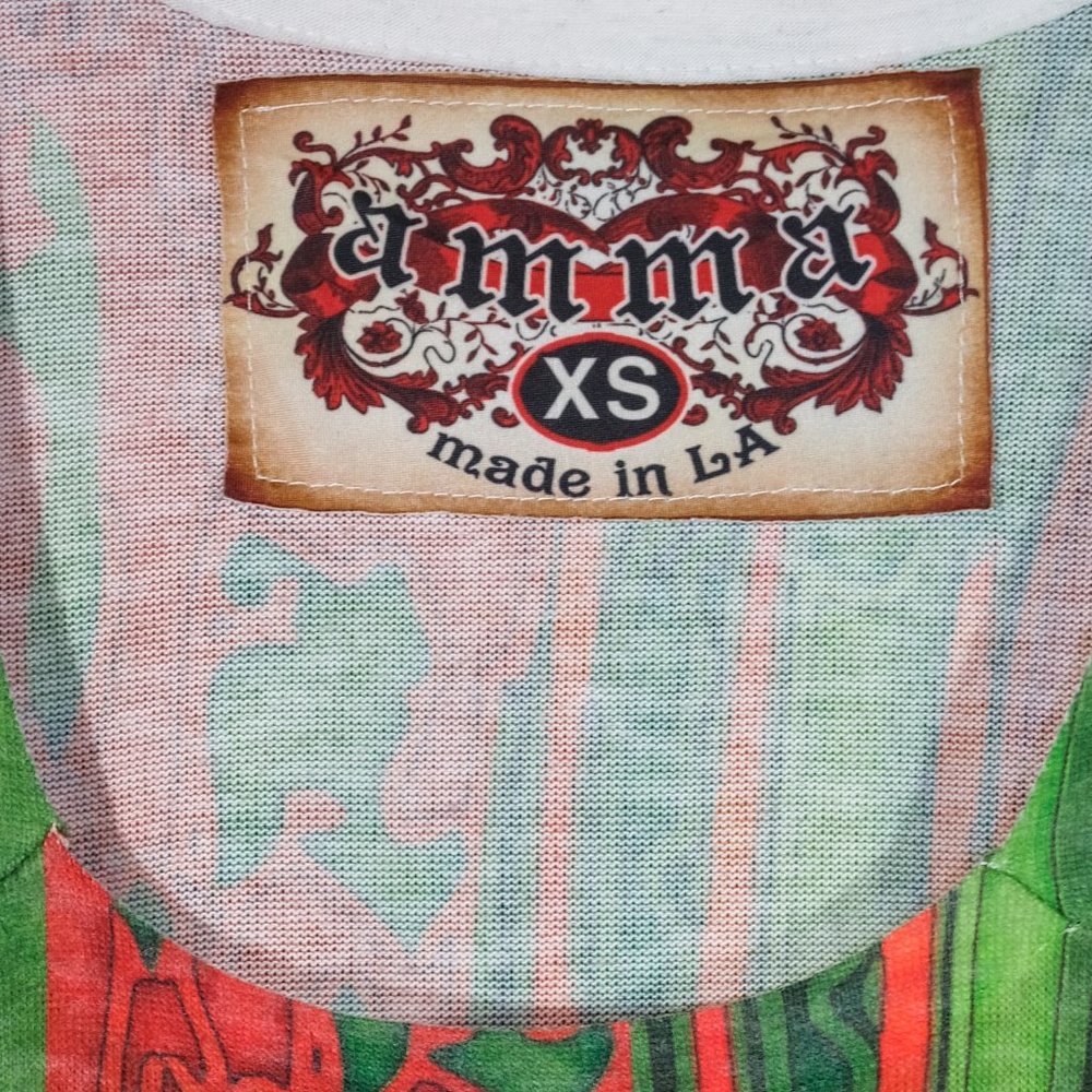 Amma - Made in LA - Rainbow Print Knit Dress - Size XS - Picture 7 of 9